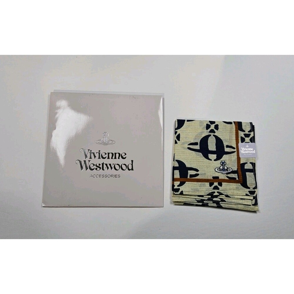 Vivienne Westwood Handkerchief Neckerchief Bandana Scarf Pocket Square Japan